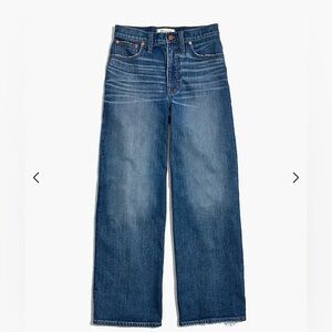Madewell Jeans Womens 24 Wide Leg Crop